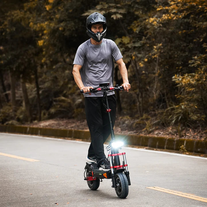 iX8 Off-Road Tires Electric Scooter for Adults 2400W Dual Motor Up to 38MPH