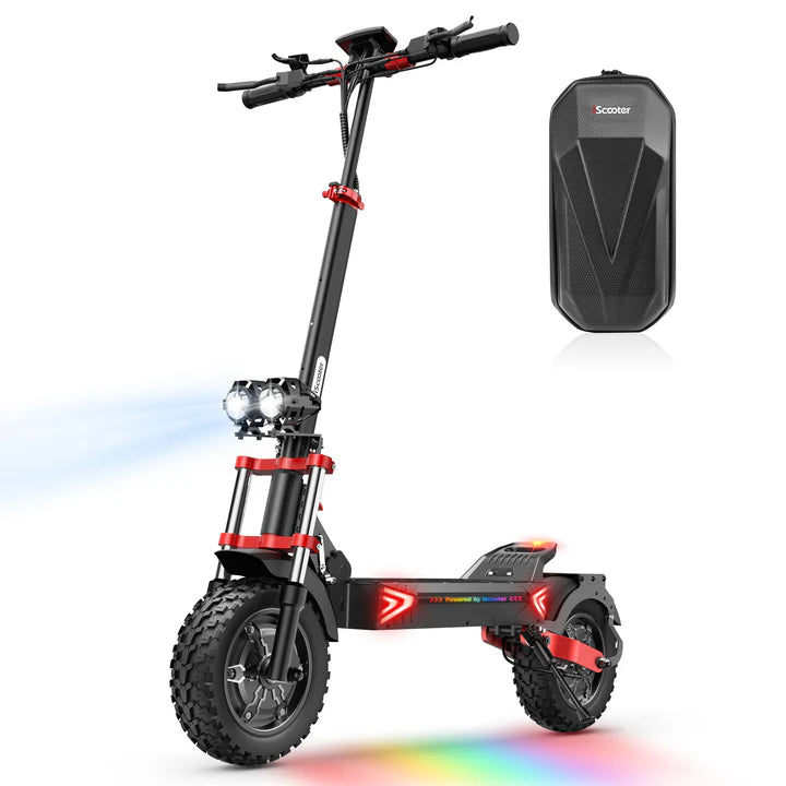 iX8 Off-Road Tires Electric Scooter for Adults 2400W Dual Motor Up to 38MPH